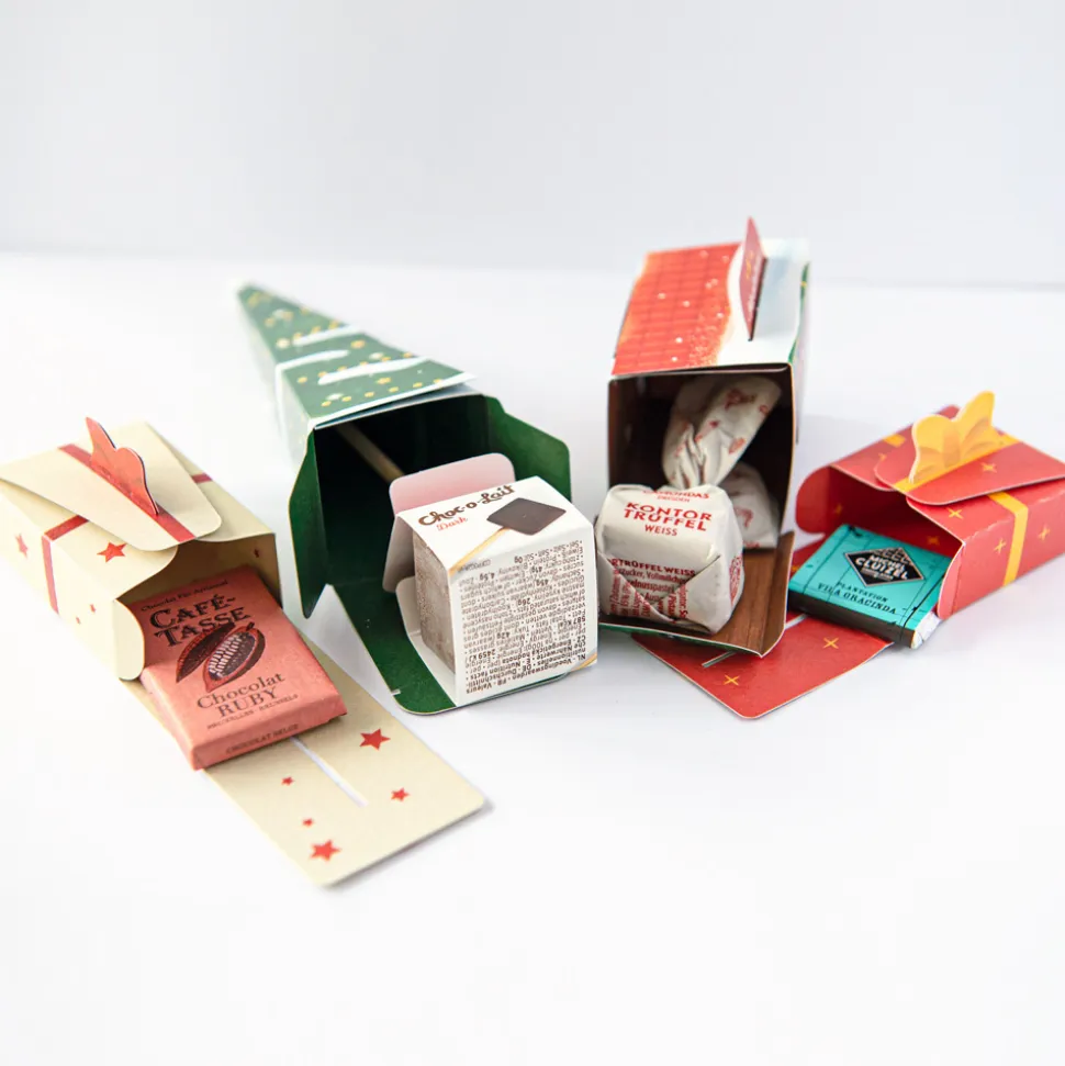 Adventskalender zum Befüllen "Weihnachtsmarkt"