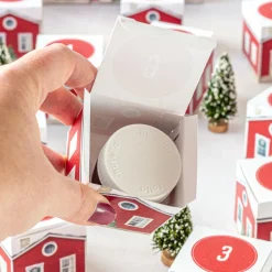Adventskalender zum Selbstbefüllen "Schwedenhäuschen"