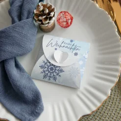 Anzuchtset Herz geschäftlich "Schneeflocke"