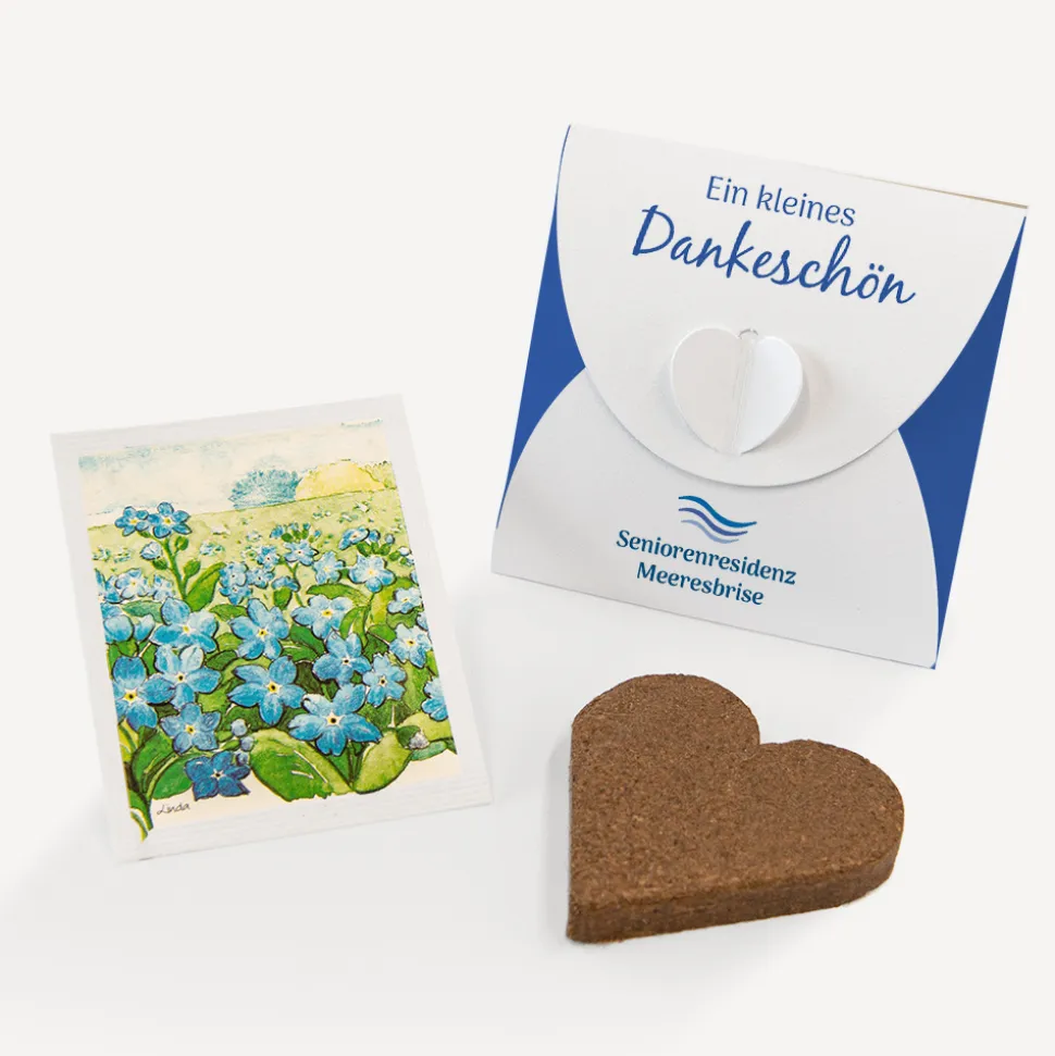Anzuchtset Herz "Wave"