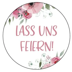 Aufkleber Geburtstag Bohemian Summer