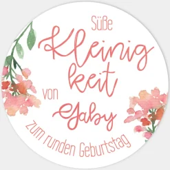 Aufkleber Geburtstag Kleinigkeit