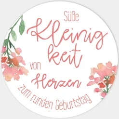Aufkleber Geburtstag Kleinigkeit