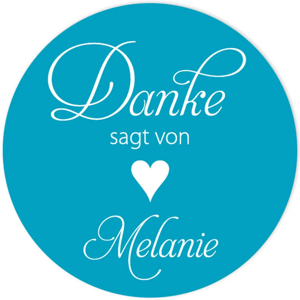 Aufkleber Geburtstag Vintage Elegance