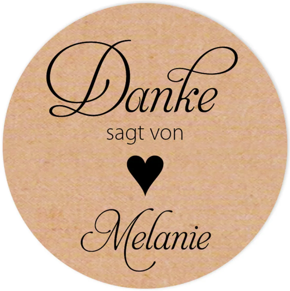 Aufkleber Geburtstag Vintage Elegance