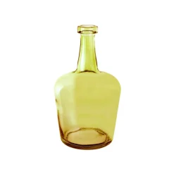 Ballonvase gelb 8 x 14 cm