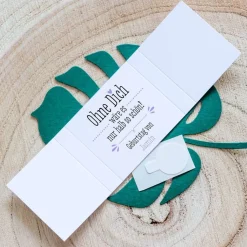 Banderole Mini Schokolade Bella personalisiert