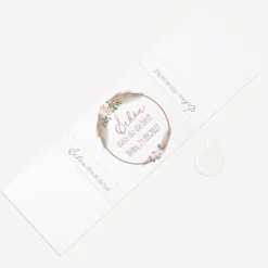 Banderole Mini Schokolade "Boho Pampas"