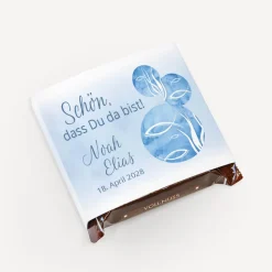 Banderole Mini Schokolade "Fische klassisch"