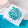 Banderole Mini Schokolade Hüftgold personalisiert
