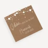 Banderole Mini Schokolade "Party Lights"