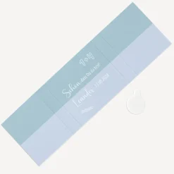 Banderole Mini Schokolade "Streifenduo"