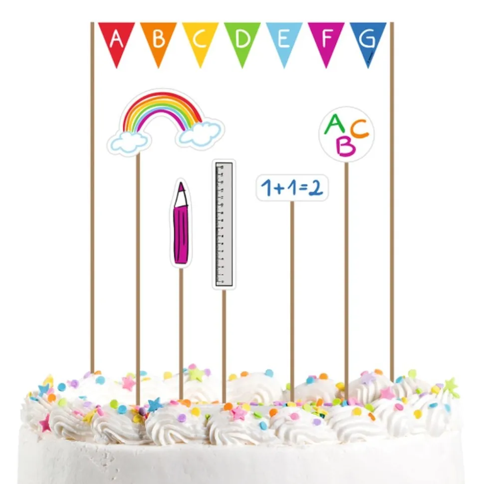 Cake Topper Mix Einschulung
