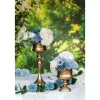 Dahliengirlande blau 220 cm