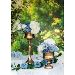 Dahliengirlande blau 220 cm