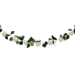Dahliengirlande creme 220 cm