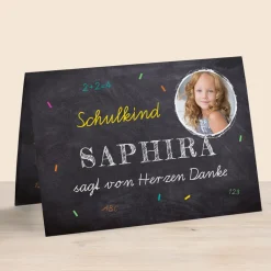 Danksagung Einschulung