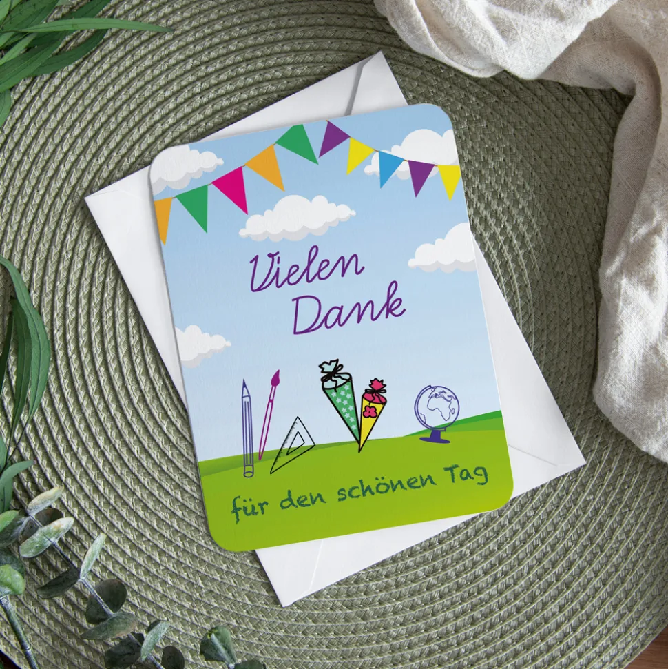 Danksagung Einschulung "Zuckertüte"