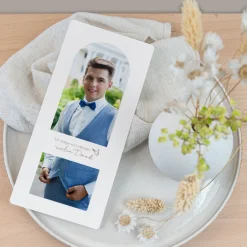 Danksagung Konfirmation mit Lesezeichen "Mein großer Tag"