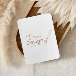 Danksagung runde Ecken mit eigenem Design
