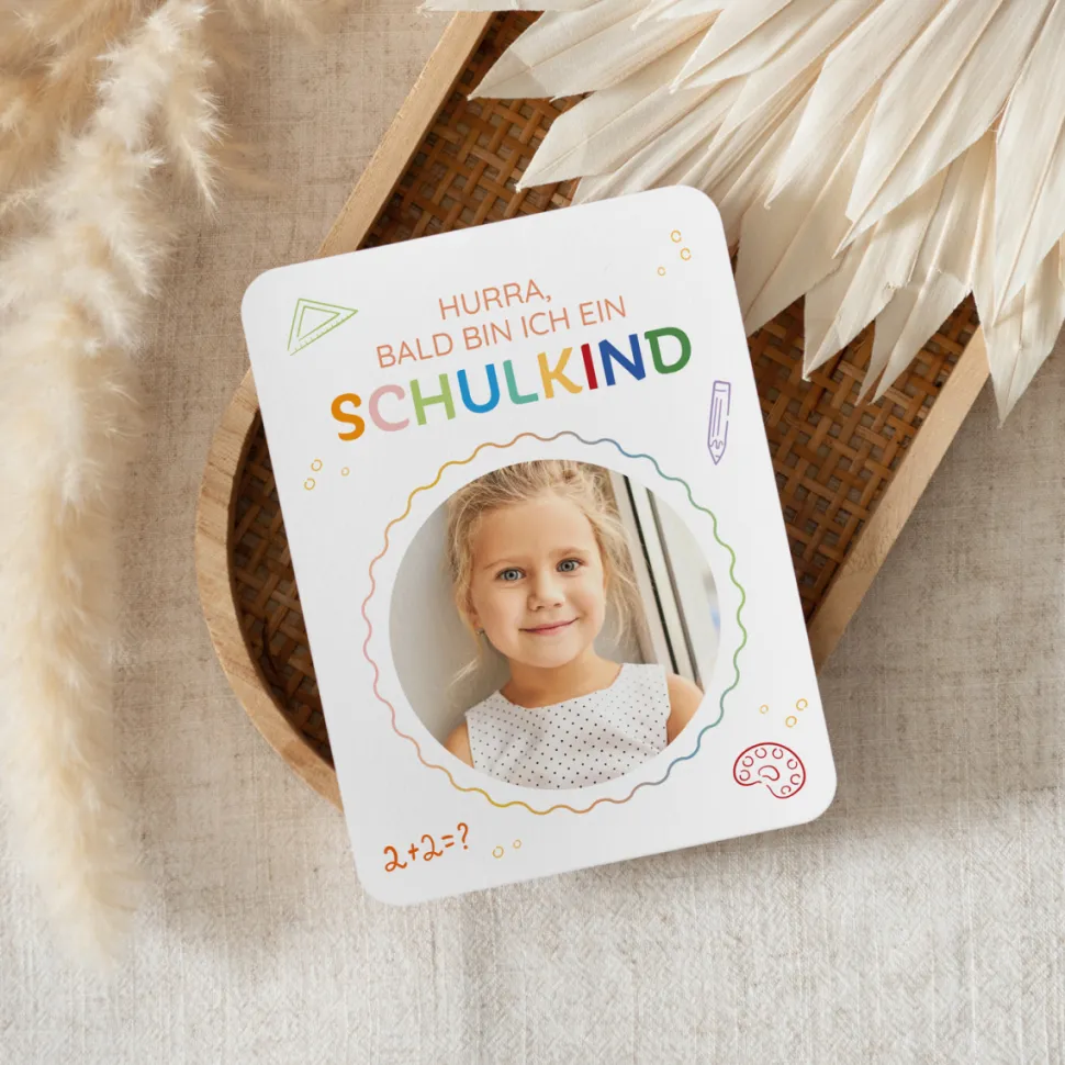 Einladung Einschulung "Schulkind"