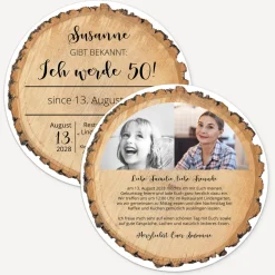 Einladung 50. Geburtstag