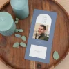 Einladung 40. Geburtstag mit Lesezeichen "Perfect Day"