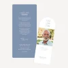 Einladung 70. Geburtstag mit Lesezeichen "Perfect Day"