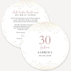 Einladung 30. Geburtstag