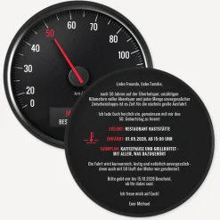 Einladung 50. Geburtstag