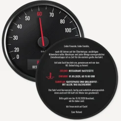 Einladung 60. Geburtstag