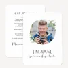 Einladung Jugendweihe runde Ecken "Green Magic"