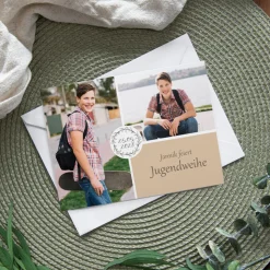 Einladung Jugendweihe "Vintage Dreams"