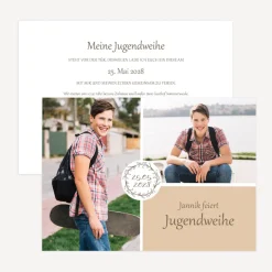 Einladung Jugendweihe 
