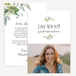 Einladung Konfirmation 