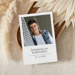 Einladung Konfirmation