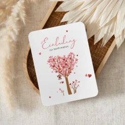 Einladung Konfirmation runde Ecken