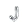 Folienballon Buchstabe "J" silber 35 cm