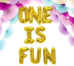 Folienballon Buchstabe "O" gold 35 cm