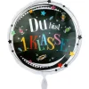 Folienballon Einschulung "Du bist 1. Klasse" Ø 45cm