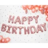 Folienballon "HAPPY BIRTHDAY" roségold 35 x 340 cm
