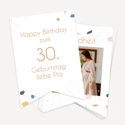 Fotogirlande Geburtstag