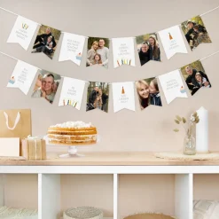 Fotogirlande Geburtstag "Partystimmung"