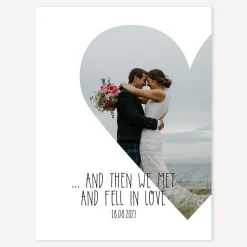 Fotoposter "And then we met" als Download oder Druck