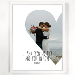 Fotoposter "And then we met" als Download oder Druck