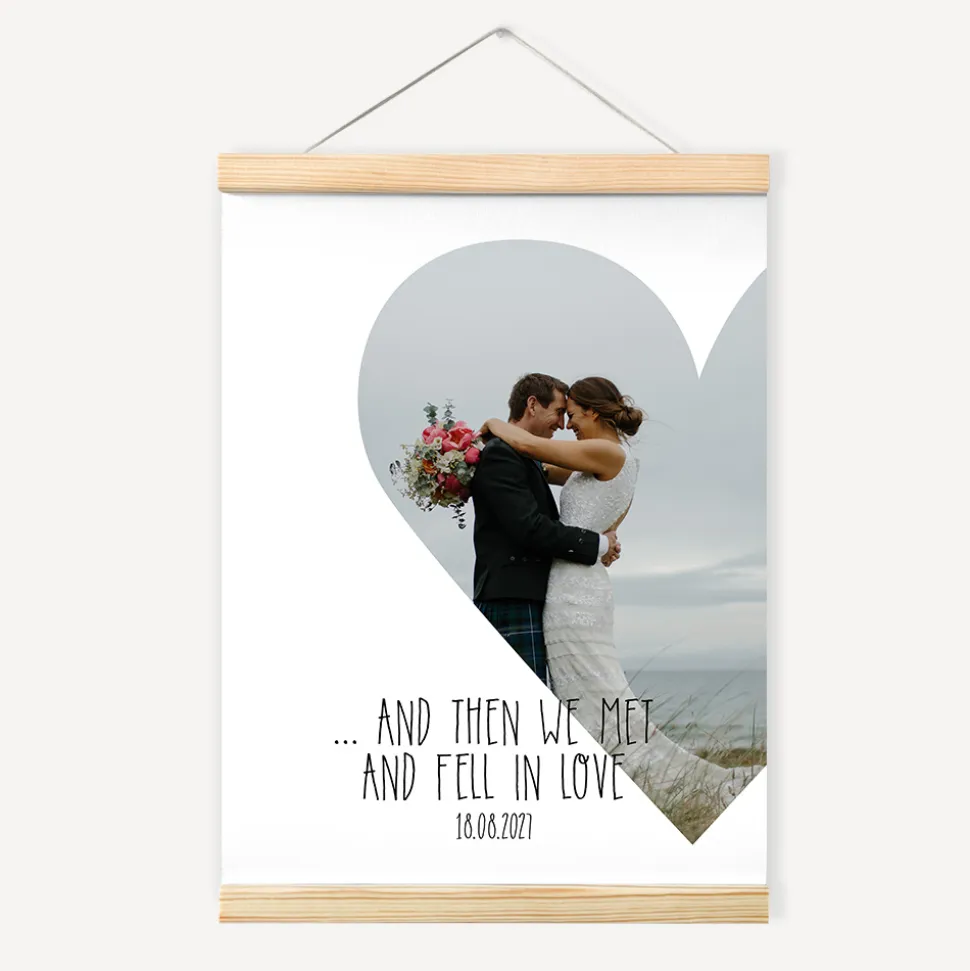 Fotoposter "And then we met" als Download oder Druck