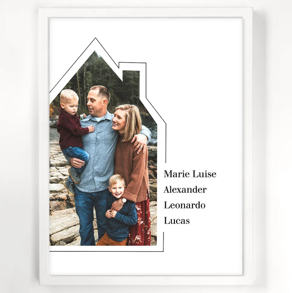 Fotoposter "Haus" als Download oder Druck
