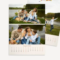Foto Wandkalender 2026 A3 hoch inkl. Holzleiste