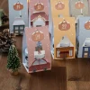 Frühstück Adventskalender mit Honig + Konfitüre inkl. Geschenktäschchen "Häuser"