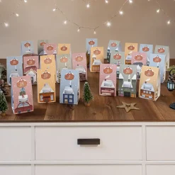 Frühstück Adventskalender mit Honig + Konfitüre inkl. Geschenktäschchen